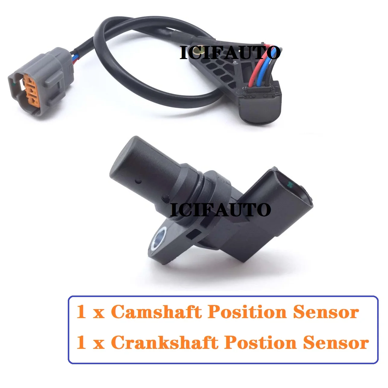 Angle Camshaft + Crankshaft Position Sensor for Mazda MX-5 MK2 1.6 & 1.8 OE# BP4W-18-230, ZJ10-18-221,BP4W-18-221A,ZL01-18-221