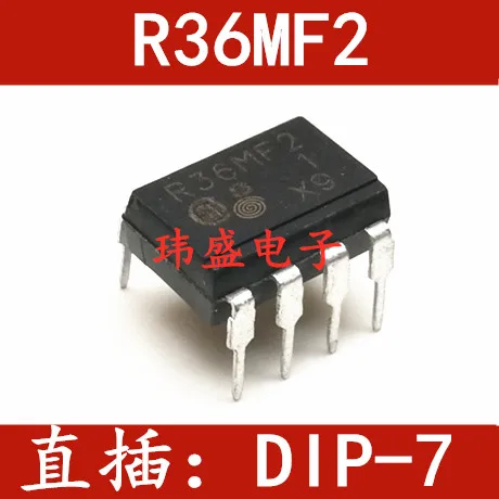 10 pcs R36MF21 R36MF2 PR36MF2  DIP-7 Optical Coupling Isolator