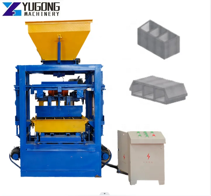 YG Concrete Block Machinery Manufacturer Molds for Concrete Blocks Making Machine Interlocking Brick Machine Sale in Africa