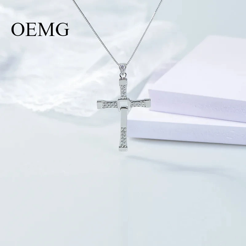 Cross Pendant S925 Sterling Silver Personality Trend A159