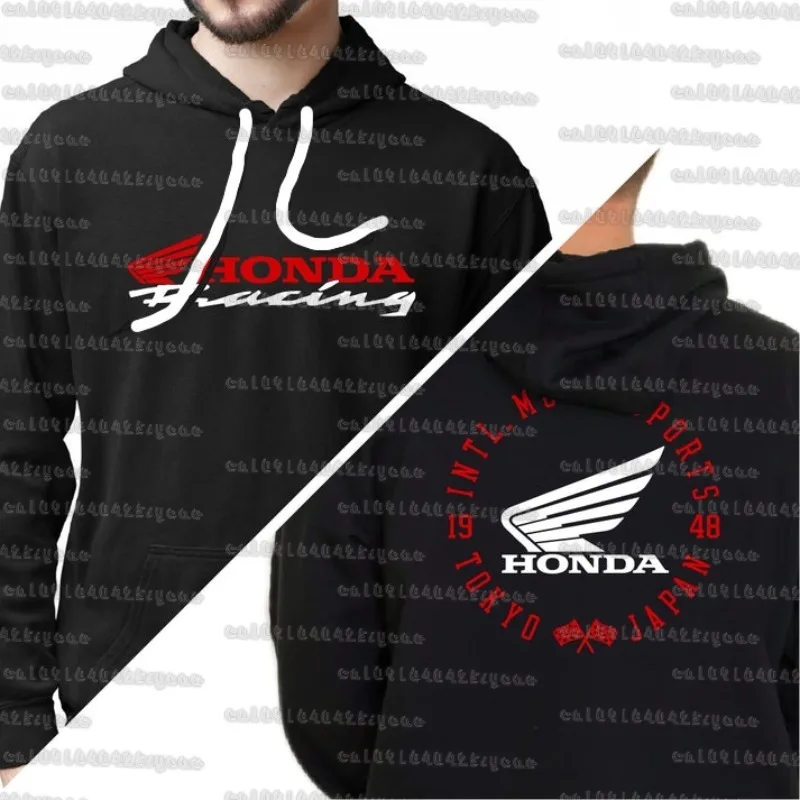 

HONDA 2025 Fashion Trendy Hot Items Honda Logo Hoodie Autumn Winter Men's Women's General Street Wear Casual Hoodie Motorcycle