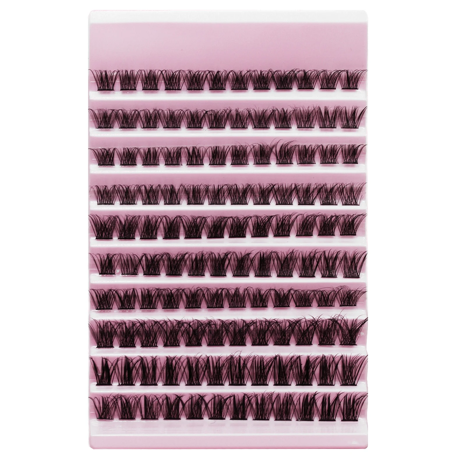Lash Clusters 120pcs Cluster Lashes 8-16mm Wispy Individual Lashes Extensions Natural Look Lashes D Curl Fluffy Cluster Lashes — zdjęcie 7