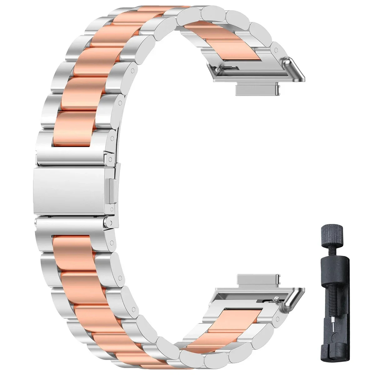 Edelstahlarmband für Redmi Watch6 5 4, luxuriöses Metall-Ersatzarmband für Xiaomi MiBand8/9Pro, Sportarmband Correa