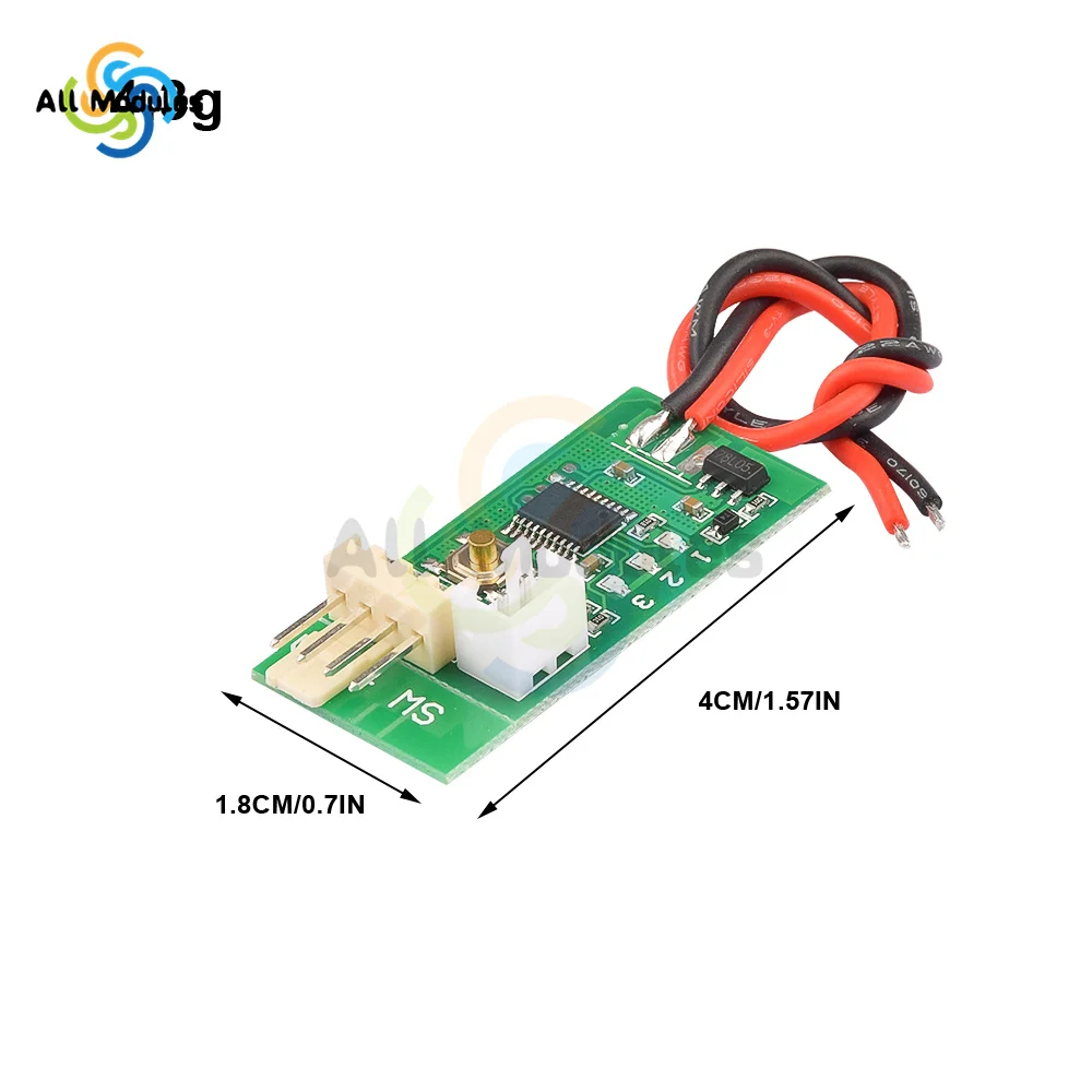 DC 12V PWM 4 Wire Line Fan Temperature Digital Control Controller Speed Regulation for PC Fan Alarm Module Board