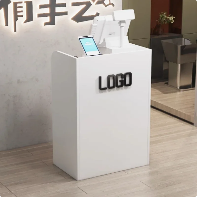 Modern Luxury reception counter beauty salon contoire front desk reception entrance tables cashier counter desk Shop counter