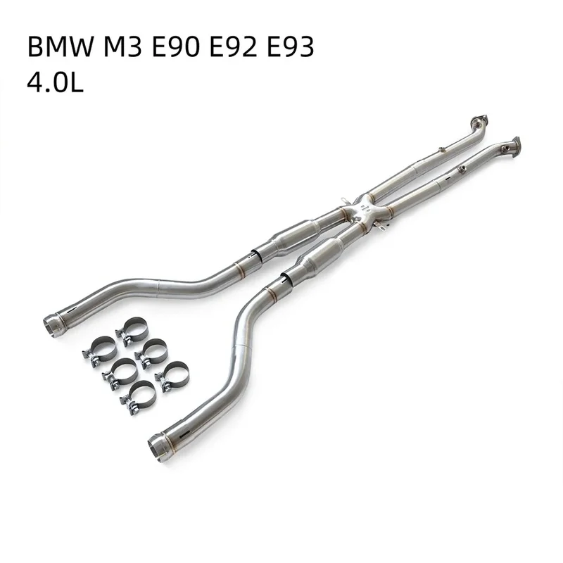Stainless Steel Automobile Exhaust Pipe with Muffler M3 E90/E92/E93 4.0L (2007-2013)