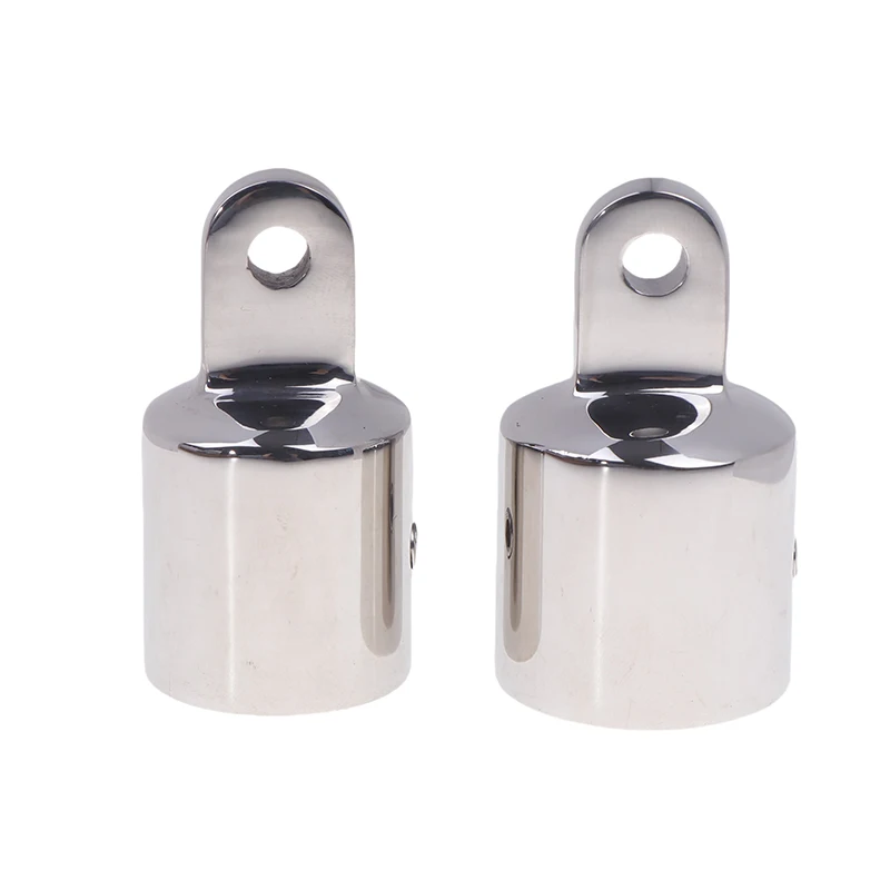 Top Cap Inside Dia 22mm 25mm Bimini Parts Accessories Marine 316 Stainless Steel Slip Cap Boat Fittings Marine Hardware