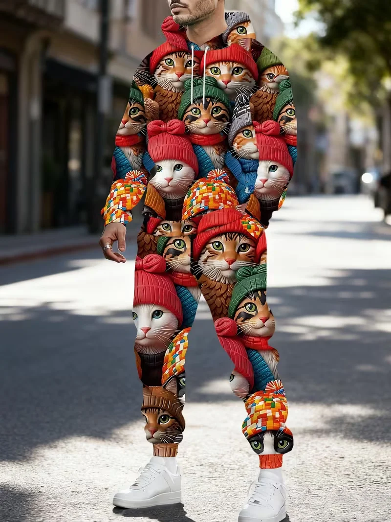 

Colorful Cashew Flower Tracksuit Men/Women 2 Piece Set Paisley 3D Print Hoodie&Pants Suit Fashion Couple Sport Jogging Suit