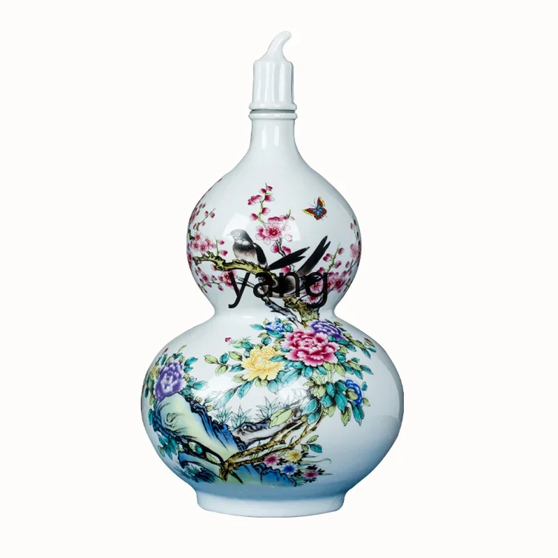 ccl jing new Chinese gourd bottle jewelry ornament home living room bogu rack craft gift