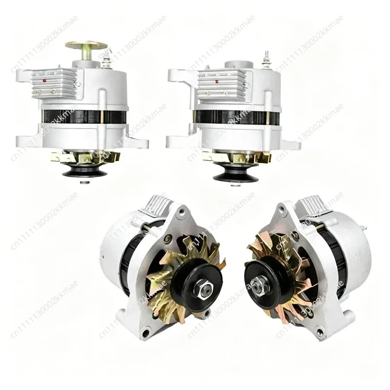 Agricultural tricycle tractor Permanent magnet single head double head AC and DC installed generator 14V pure copper