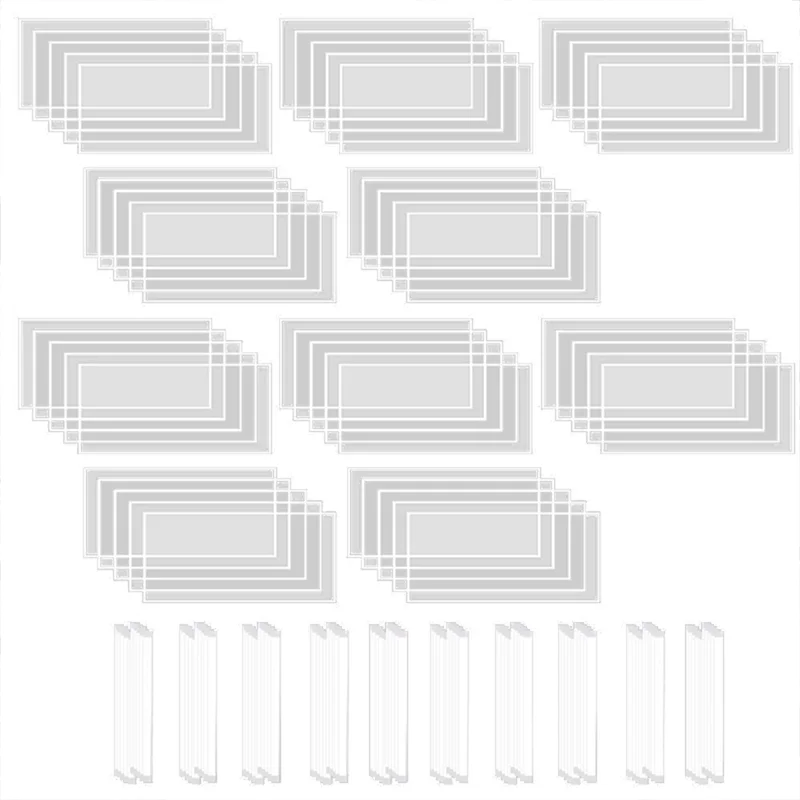 AA76-غطاء عدسة خزانة الرمل 23 × 11 بوصة 25 قطعة حماة داخلية لاصقة استبدال أجزاء قياسية