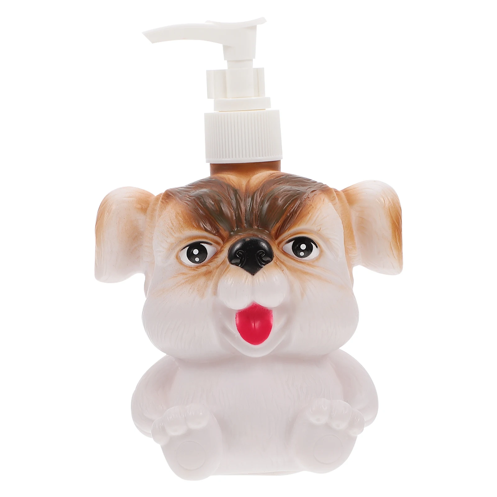 1Pc Handy Pressing Bottle Cute Dog Design Refillable Shampoo Sub Container For All Occasions