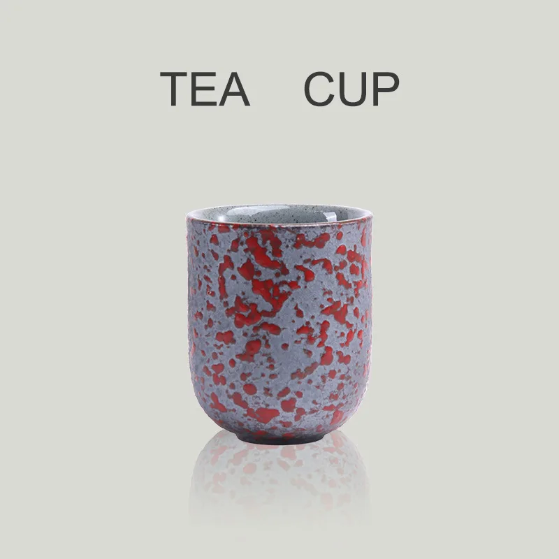 120ml Chinese Ceramic Tea Cup Kung Fu Tea Set Kiln Transformation Series Retro Exquisite Celadon Kiln Transformation Glaze Color