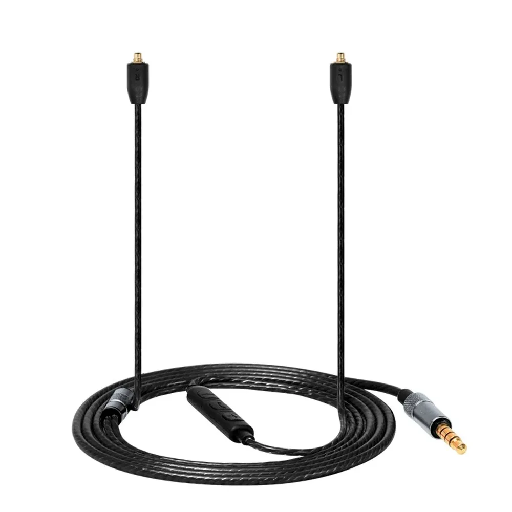 OFC Ersatz MMCX Stereo Audio Aux Kabel Verlängerung Kabel Für Shure SE215 SE315 SE846 SE535 SE425 KSE1500 Kopfhörer Kopfhörer