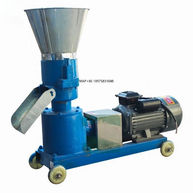

Poultry livestock automatic electric feed pellet mill