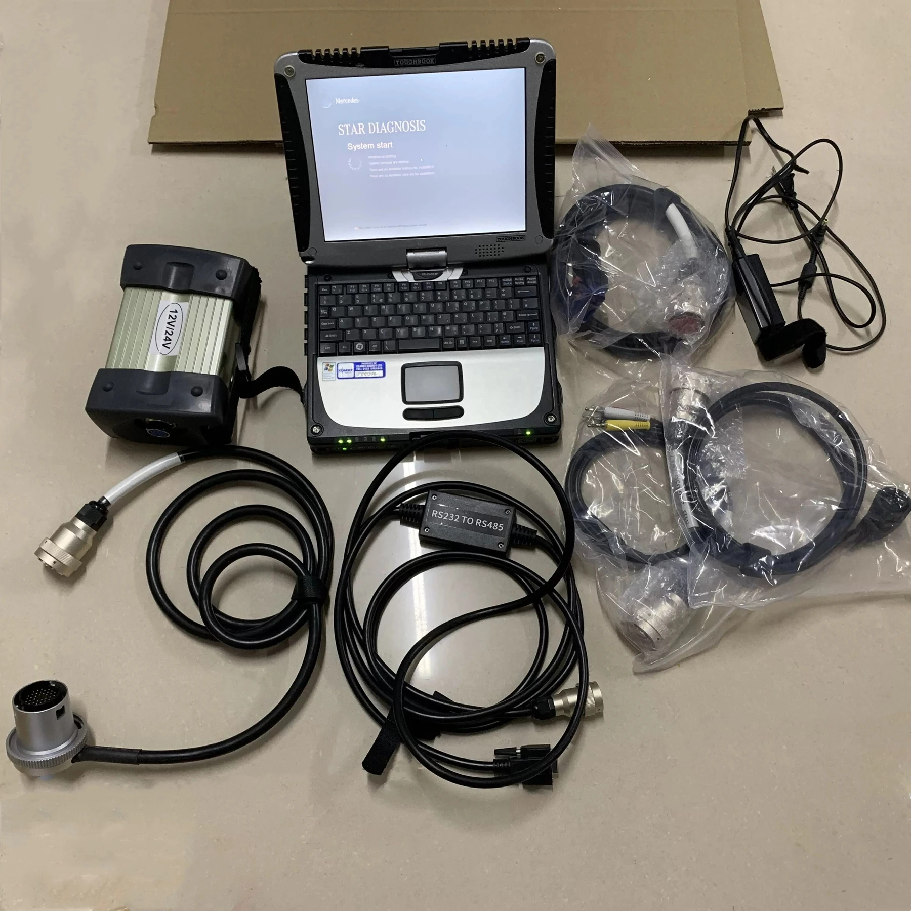 

Программное обеспечение для автоматических диагностических инструментов MB STAR C3 V12.2014 жесткий диск 256 ГБ SSD Toughbook CF19 I5 4G Touch Book Expert для автомобилей Mercedes