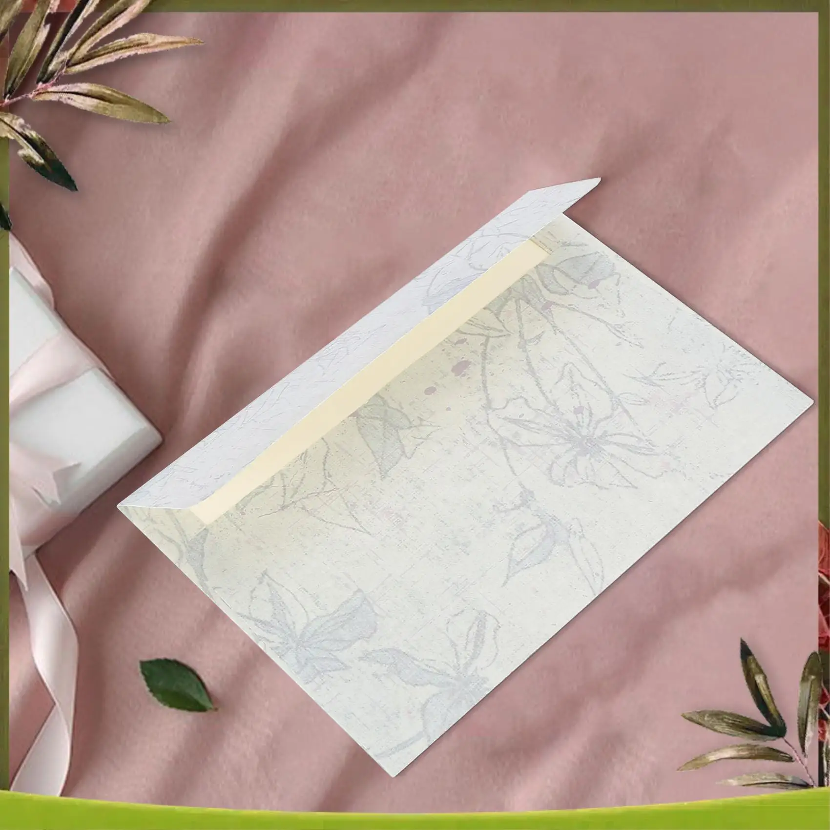 New-40 Sheet Vintage Stationery Sets With Envelopes For Writing Letters