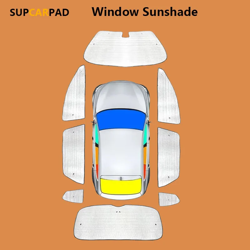 

Custom Car Window Sunshade Anti-UV Car Sun Window Visors Sunshade Covers Accessories For JAGUAR E-PACE 4 DR SUV 2018-2023