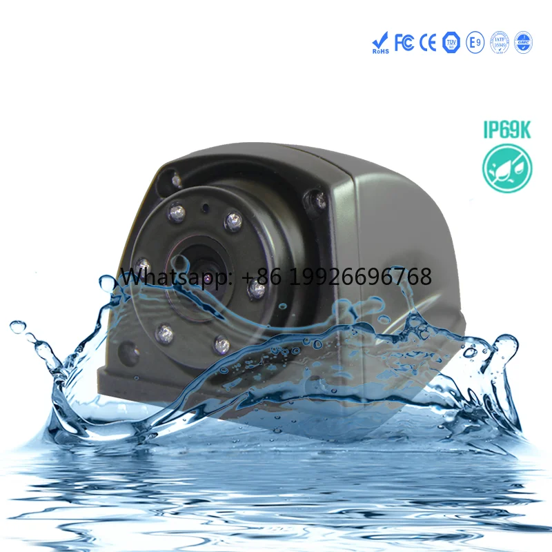 

HD IP69K Waterproof Side View & Backup Truck Camera 1080P Night Vision AHD Vehicle Camera for Bus RV Commercial Vehicle