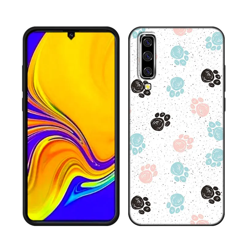 Dog Paw Best Friends Phone Case For Samsung A13 A22 A24 A32 4G A33 A34 A35 A52S A53 A54 A55 A73 5G A06 A12 A14 A15 A23 A51