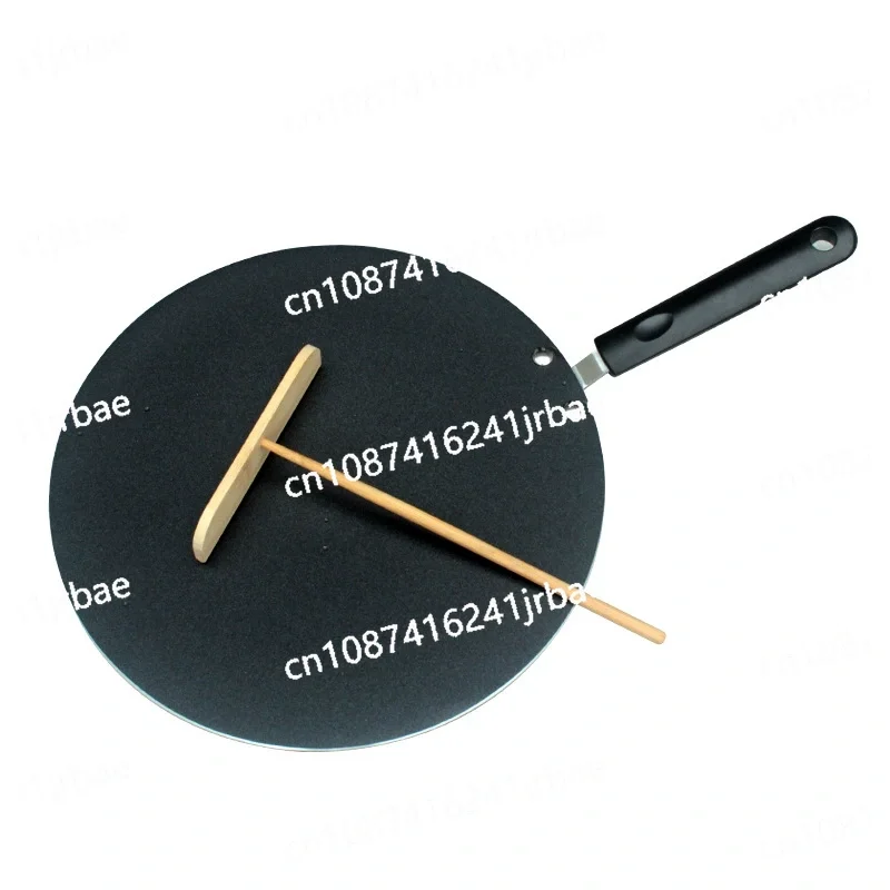 Pancake Pan Crepe Maker Flat Pan Griddle Pan with Spreader & Spatula Crepe Maker Griddle