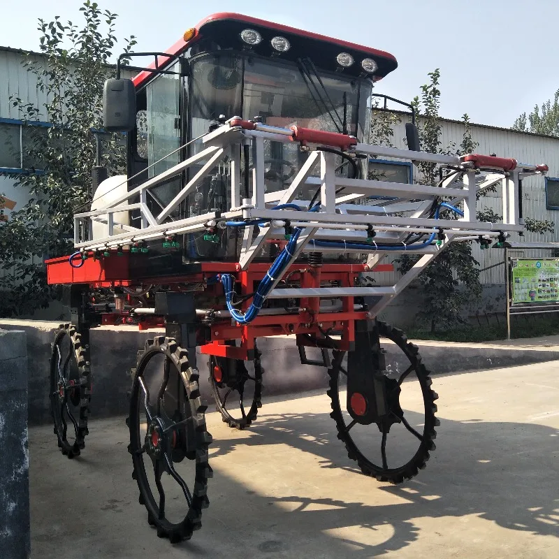 High Clearance Self Propelled Sprayer Tall Crop Yield Protection Vehicle Low Maintenance Mechanical Spray Tool Supply