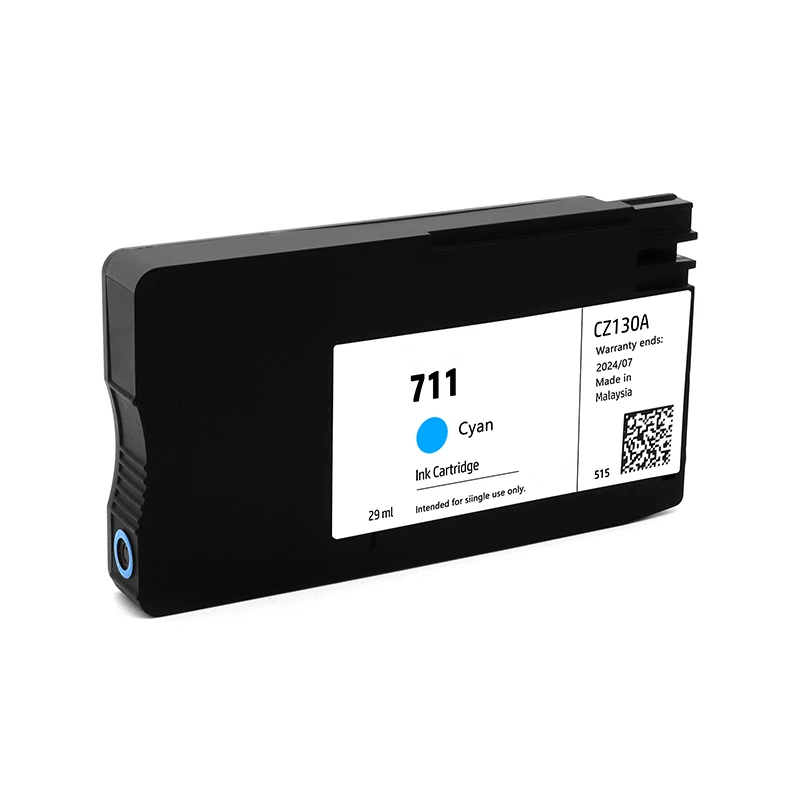 For HP 711XL 711 HP711 Ink Cartridge Kit Black For HP DesignJet T100 T120 T125 T130 T520 T525 T530 Printer HP 711XL خرطوشة الحبر