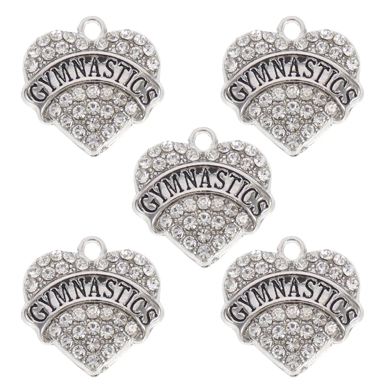 

Heart Pendants for Peach Bracelet Necklace Accessories Girls Charms Gift Decoration