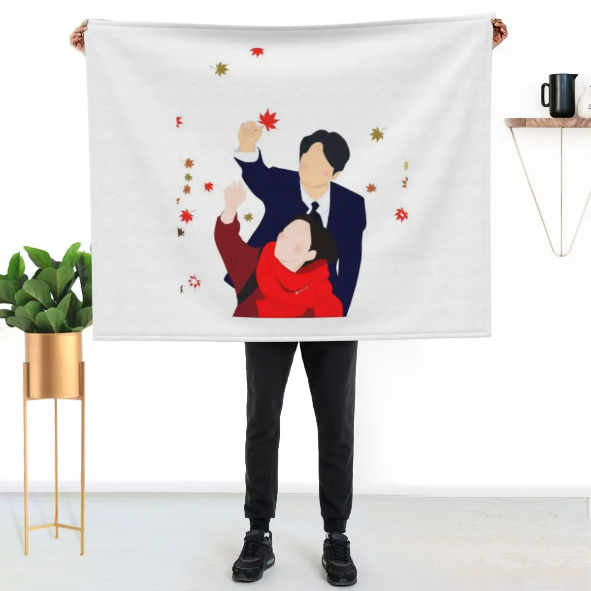 Guardian: The Lonely and Great God Throw Blanket Soft Comfort Blanket for Reading Watching TV