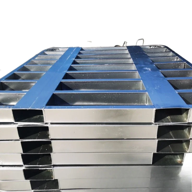 Metal pallet storage forklift double-sided feed steel pallet thickened logistics right-angle iron pallet