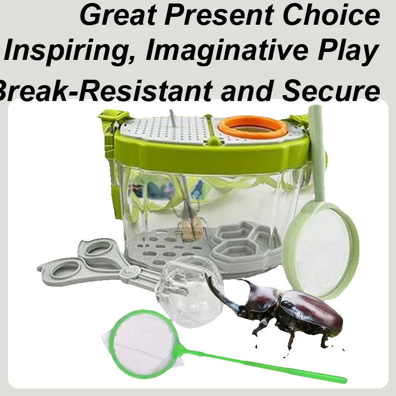 Kids Observation Box Science Observation Kit Kids Pretend Play Multifunctional Outdoor Catcher Containers Early Learning Toy For