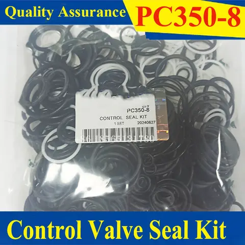 PC210-8 PC240LC-8 PC300-7 PC300-8 PC350-6 PC350-7 PC350-8 PC400-8 PC450-7 PC450-8 Control Valve Seal Kit Komatsu Excavator Seal
