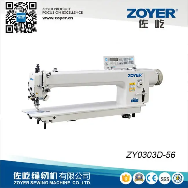 ZY0303D-56 Zoyer Direct Drive Long Arm Lockstitch Sewing Machine