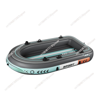 Kayak inflatable rubber boat ，thickened assault ， drifting folding hovercraft wild fishing boat