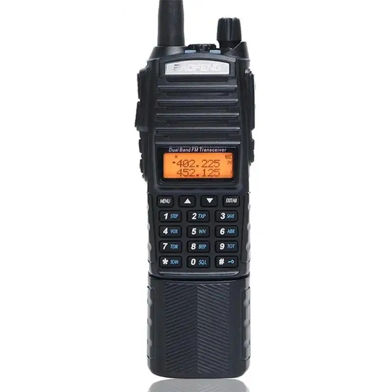 Top! UV-82 Plus High Power 3800mAh powerful walkie talkie Battery Two Way Radio Dual Band Radio 8Watt Ham Portable for hiking