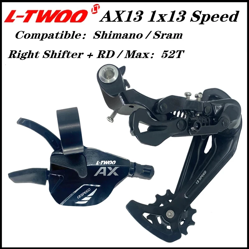 

LTWOO AX13 1x13S MTB Groupset 13V 13 Speed Shifter Lever + Rear Derailleur 13S Switches Compatible Shimano Sram Bicycle Parts