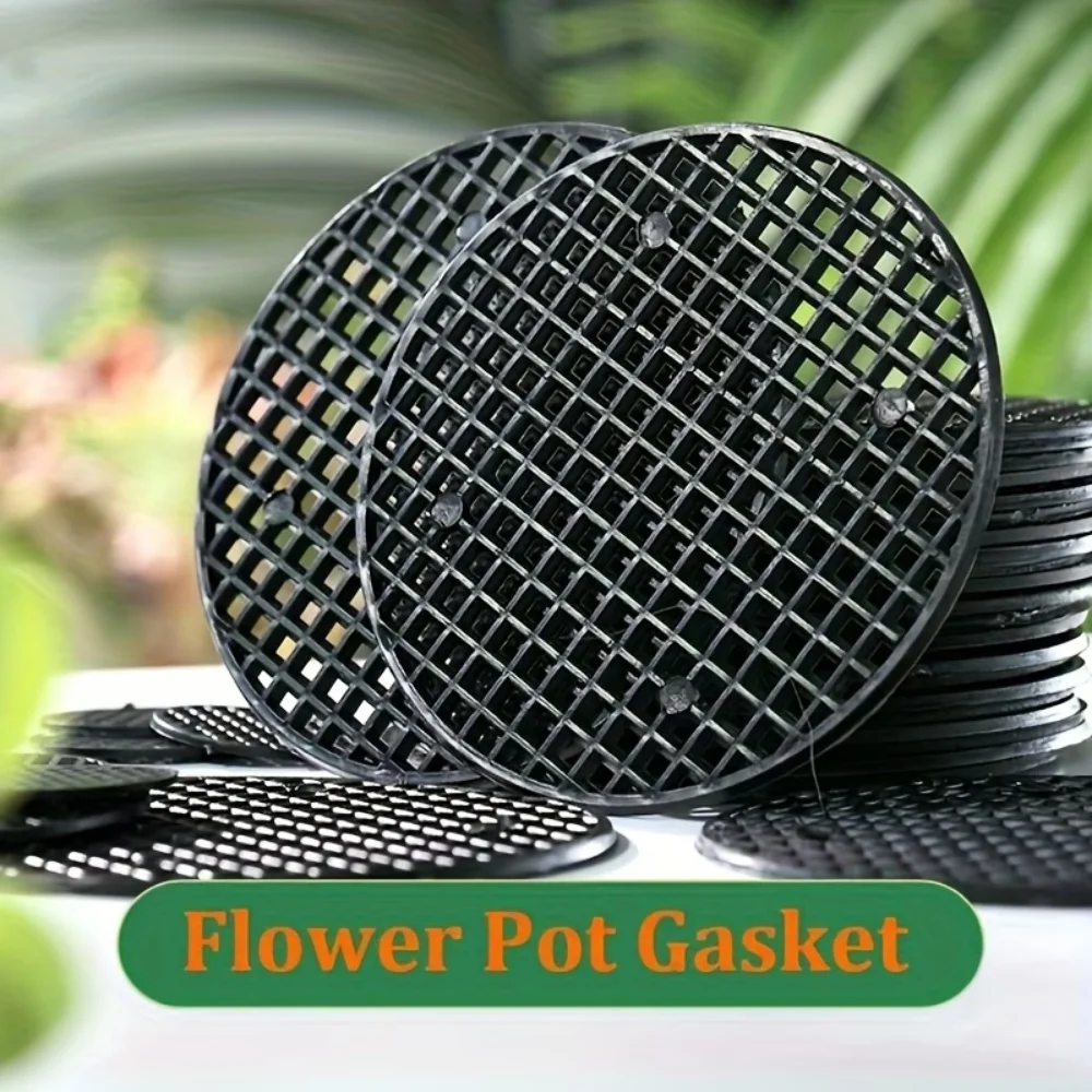 36 Round Flower Pot Net Mats, Anti-Leakage Mats, Flower Pot Bottom Grid Mats, Drainage Net Screens, Household Flower Gardening Supplies view 4