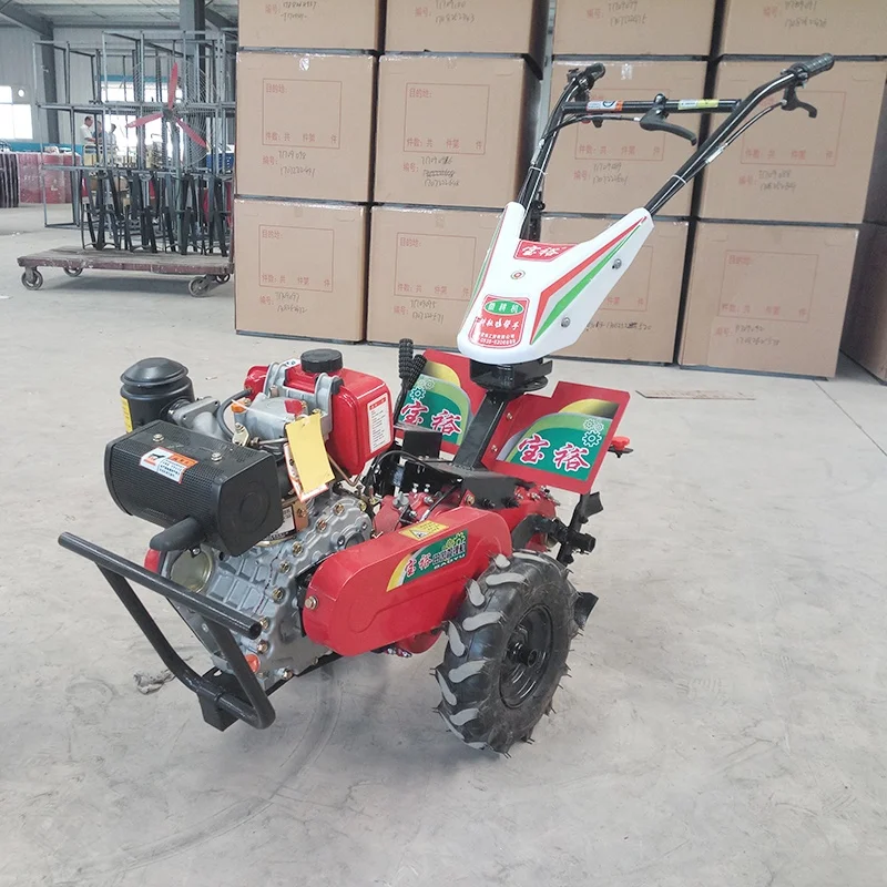 Versatile Farm Machinery Diesel Tiller Cultivator and Plowing Machine for Agricultural Land Preparation