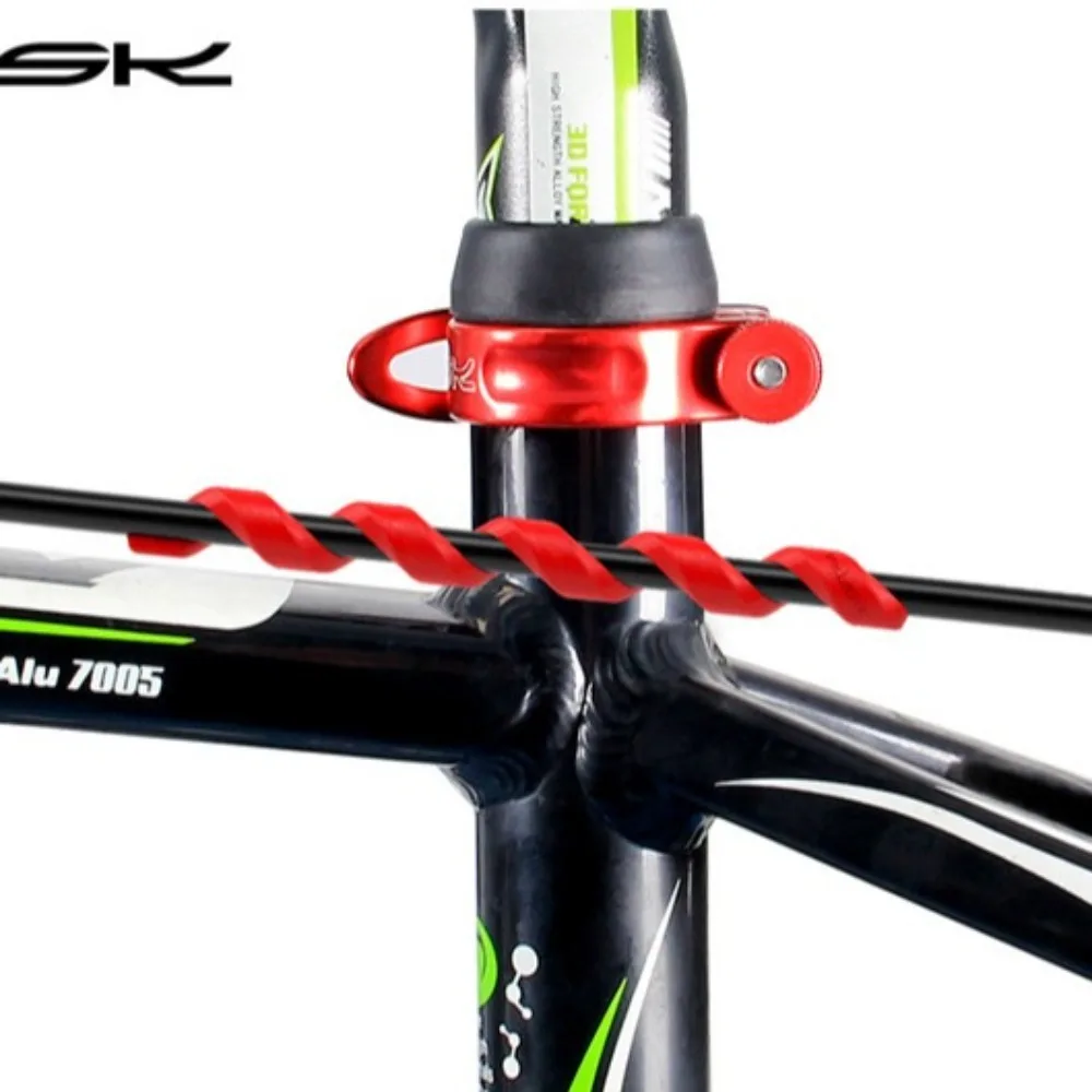 Fixed Cable Protective Sleeve Brake Shift Line MTB Road Bike Bicycle Frame Cover Universal Frame Paintrubber Protector