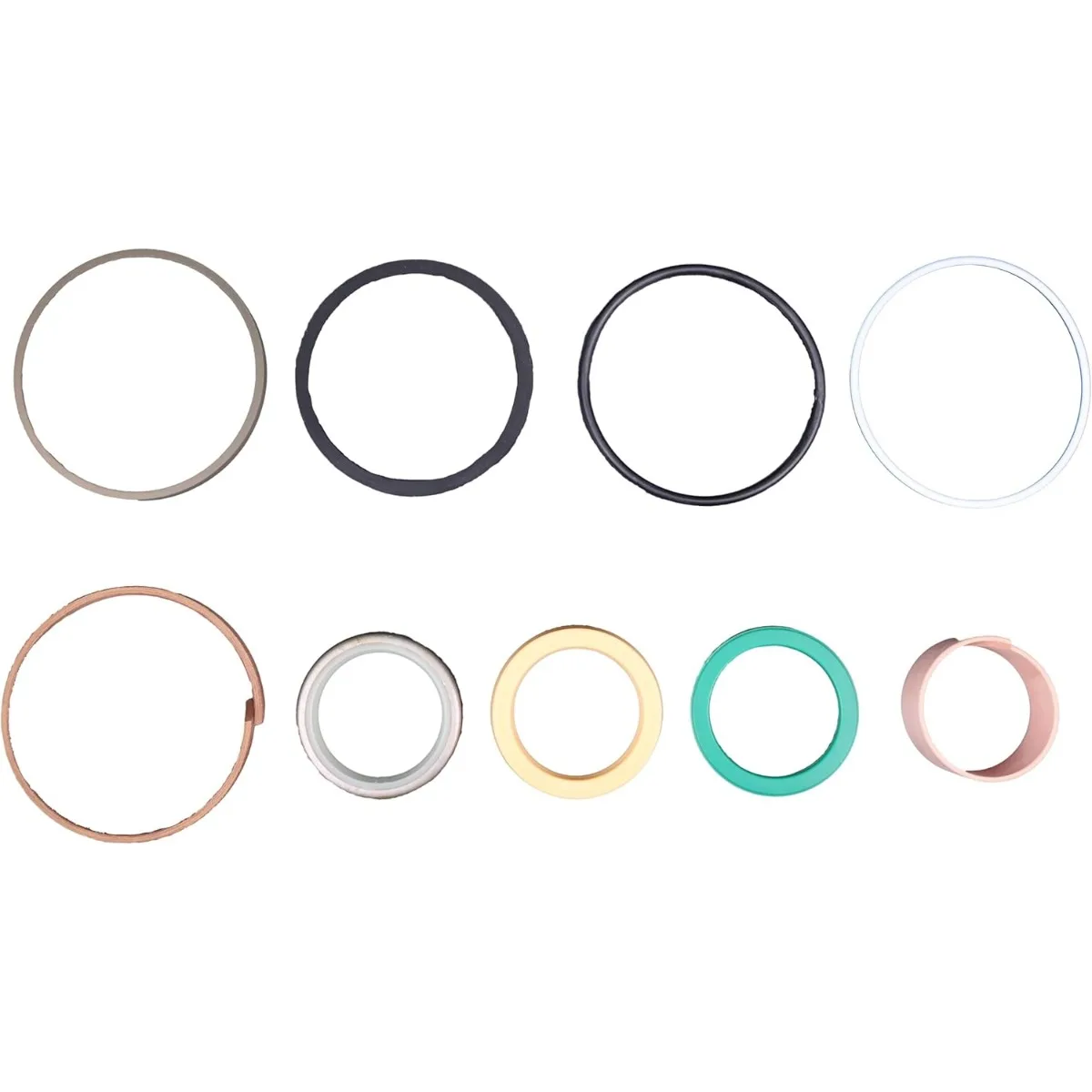 G110107 G110607 G110621 Hydraulic Seal Kit Swing Cylinder 3-1/2" For Case 580K 580 Super K Super K 580SK view 2