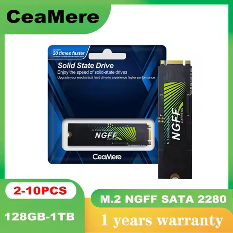 Wholesale 10PCS M.2 2280 SATA3 High Speed solid state compatible 128gb NGFF SATA protocol Compatible with PS5 Xbox Steam Deck