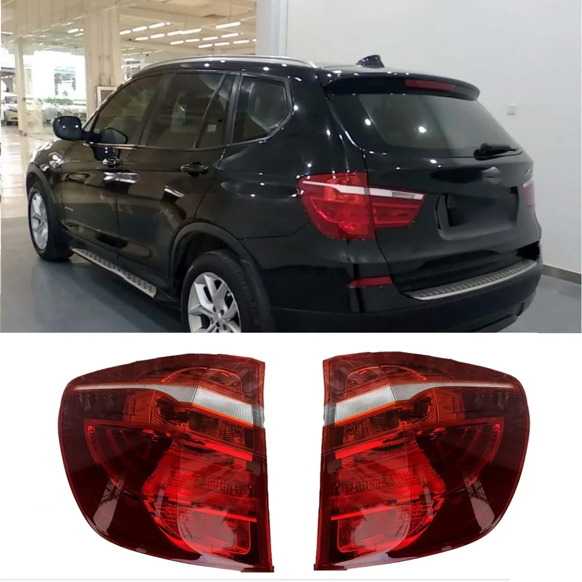 

Rear stop light Brake Tail Light Turn Signal Car Indicator Lamp For BMW X3 F25 2011 2012 2013 Taillights