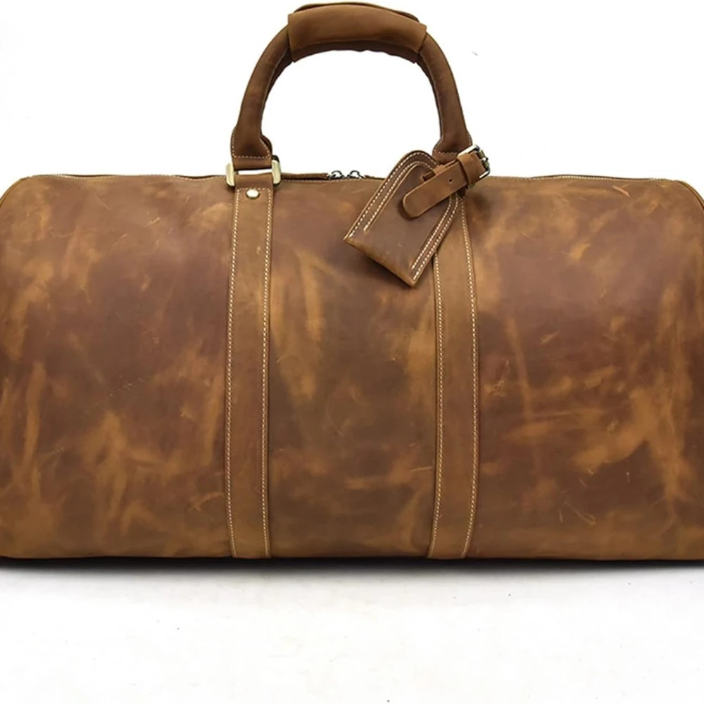 

Кожаная дорожная спортивная сумка, сумки для ручной клади в самолете, выход на ночь для коротких поездок, работа