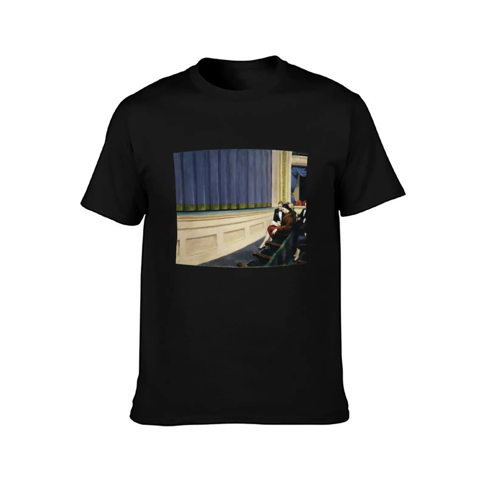 Edward Hopper T-Shirt Anti-Perspiration Workout Top T-Shirt