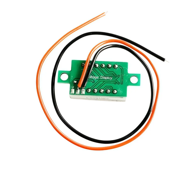 Miniature 0.36-inch digital tube with DC 2.7V - 32V two-wire variable precision number display / digital voltmeter