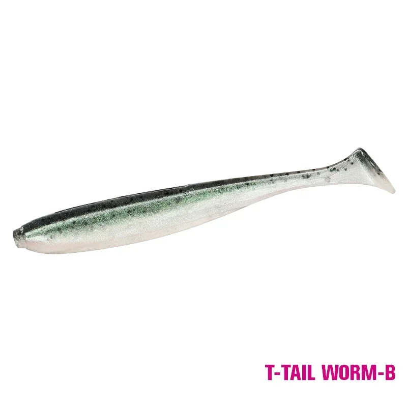 TSURINOYA NIEUWE MAAT 100mm 120mm T Staart Worm Zacht Kunstaas Gemakkelijk Shiner Kunstmatige Zacht Aas Geur Toegevoegd voor Bass Fishing Wobblers