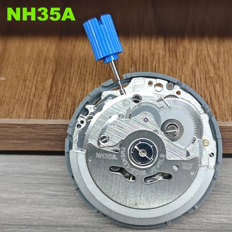 

Автоматический механический механизм NH35, высокая точность, 24 камня, модифицированный механизм для часов, замена NH35A, дата на 3 часах, 3.8 мм