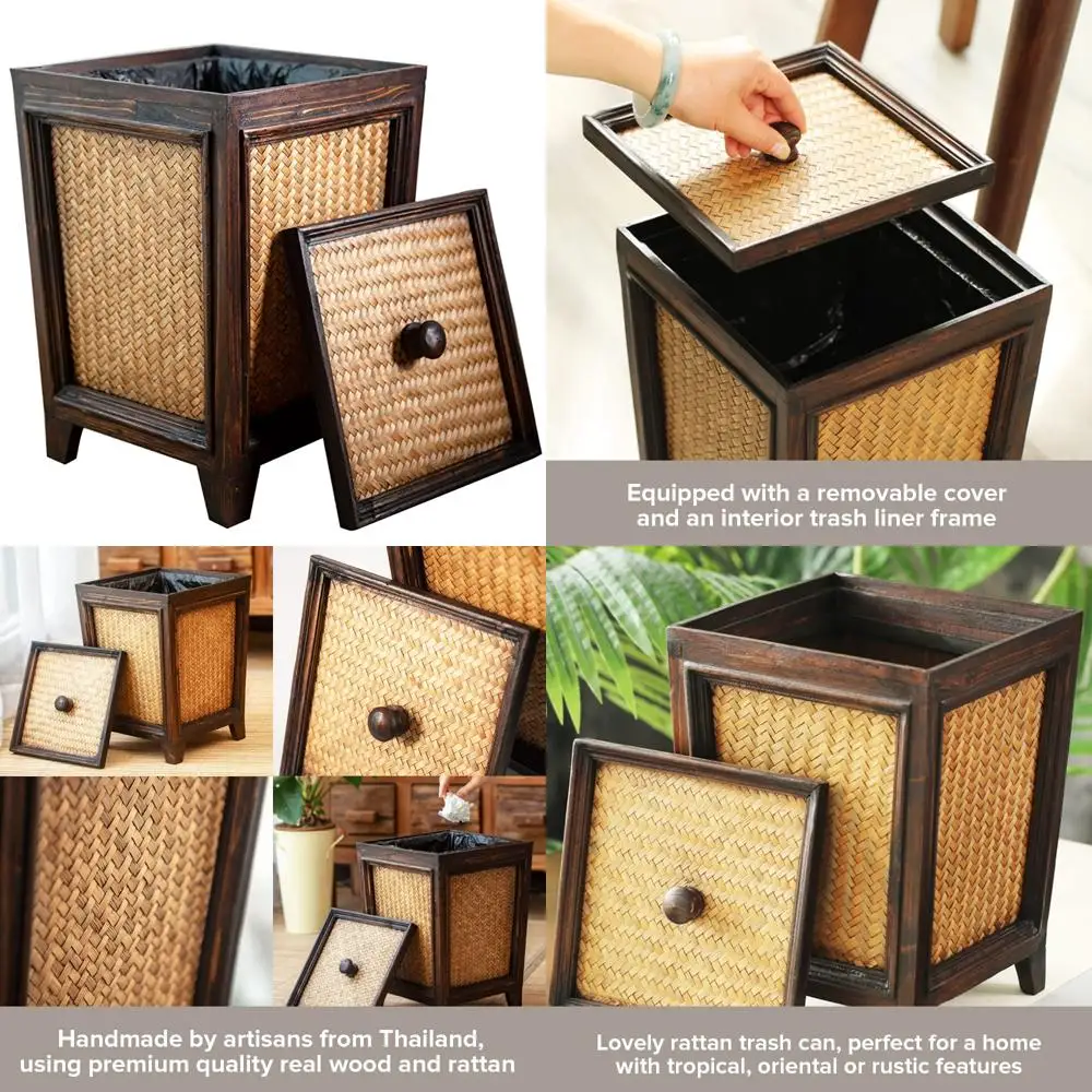 Handwoven 7L Brown … - image