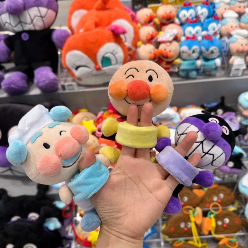 بانداي بريدمان ألعاب من نسيج مخملي غمزة موضوع الجلوس الشكل على ظهره قلادة لينة محشوة الحيوان هدية لمحبي أنيمي والألعاب #4