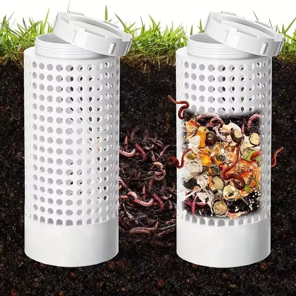 Water Outlet Anti Escape Filter Screen Space-Saving PVC Circular Flower Drain Fish Pond Drainage Outlet Part